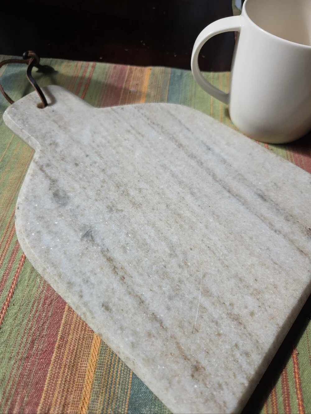 Morchana Marble Serving Cutting Board Cheese Platter Charcuterie Appetizer Tray